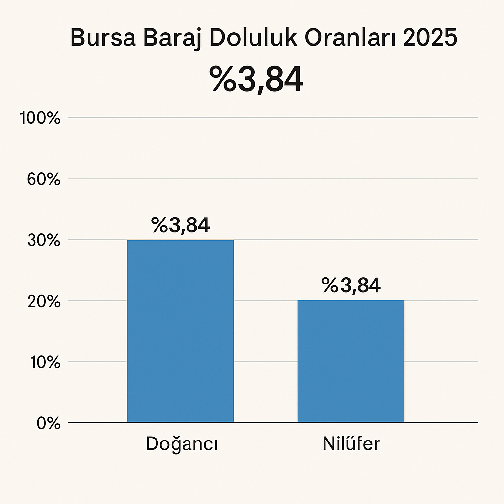 Bursa Baraj Doluluk Oranları 2025